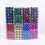 SuoKom rosa splittersäkra julgranskulor 36 st 3,6 cm 4