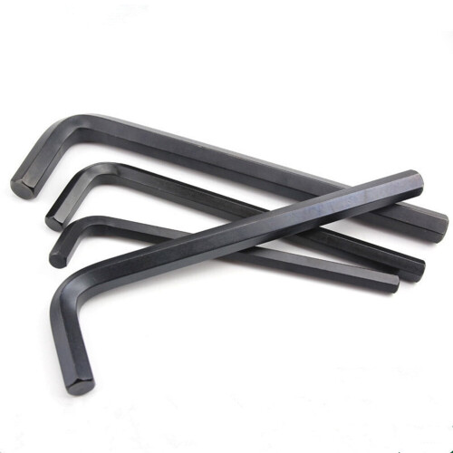 Set de 5 chei hexagonale în formă de L din oțel carbon