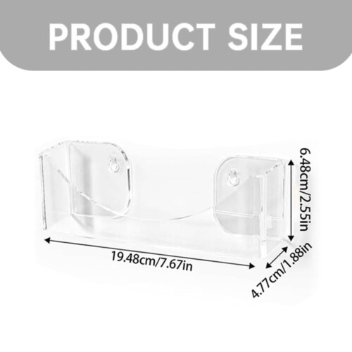 Dome Hat Rack – Acrylic Wall-Mounted Cap Organizer for 10 1