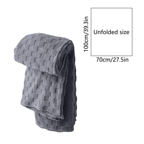Plaid van nylon-spandex met wafelstructuur, 70x100 cm 2