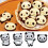 Panda Kakformset – 4-delars plastform 1