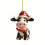 Ku akryl juletre ornament sett 1