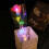 LED-lichtgevende kunstroos, 38 cm 1