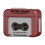 Porte-clés vintage en forme de mini-magnétophone rouge 2