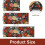 Spring Floral Kitchen Rug Set of 3 2