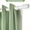 Set de bare de perdea de colț rezistente, 2,5 cm, 76-198 cm, alb 3