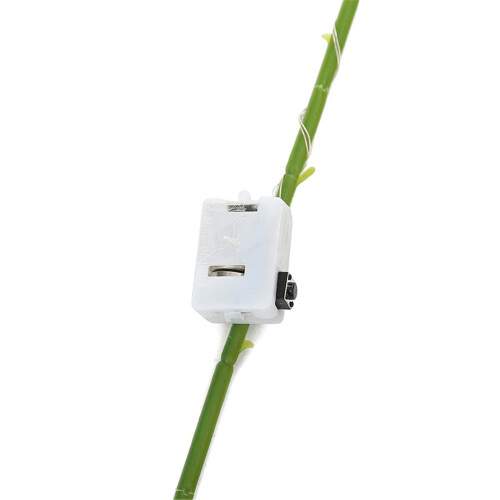 Rosa artificiale luminosa a LED, 38 cm 2