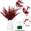 Black Faux Eucalyptus Stems 15 inch 36 pcs 4
