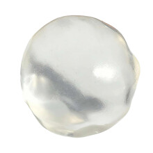 Softeis-Haut-Stressball, zusammendrückbares-Transparente Farbe