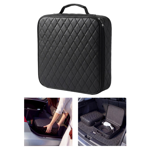 Modern Spacious And Sturdy Car Charging Pouch Storage-square 2