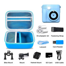 Kids Instant Print Camera Case for Dylanto & DUDUDRAGON Digital Cameras Camera Storage Bag Protective Carrying Case C