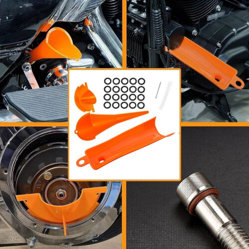 Motorrad-Öl-Ersatzset mit 50 Silikon-O-Ringen und 1