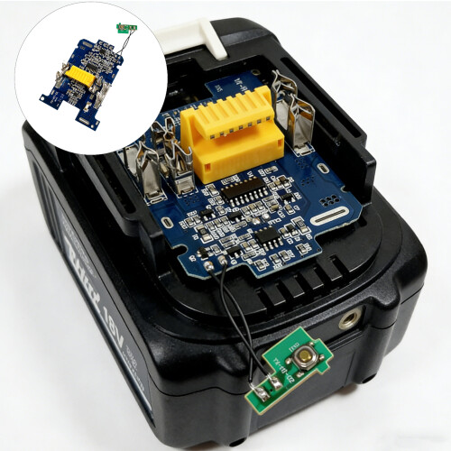 Panneau de Protection de batterie professionnel 18V, avec 1