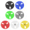 7Inch 1/4 Empty Tape Reel ABS 3 Hole for Auditory-White 2