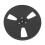7Inch High Stability Recording Takeup Reel 3 Hole Pattern-Black 1