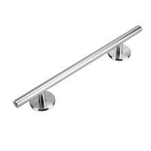 Stabiles Aluminium-Finger-Skate-Schienen-Set für-Rundstab silber