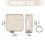 Housse de coque antichoc, manchon-Gris transparent 4