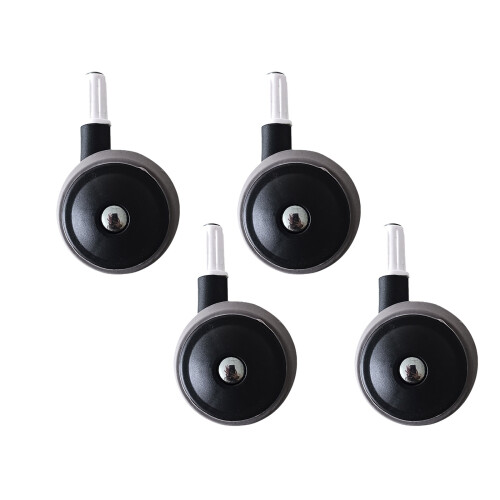 Packung mit 4 Rollen. Sicherheitsorientierte Räder-Leises Rad