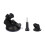 Versatiled Action Camera Holder Featuring-Short suction cup 1