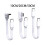 Silicone 10/20/50cm 90 Degree Elbow Short-10CM Eunuch Liwan 3