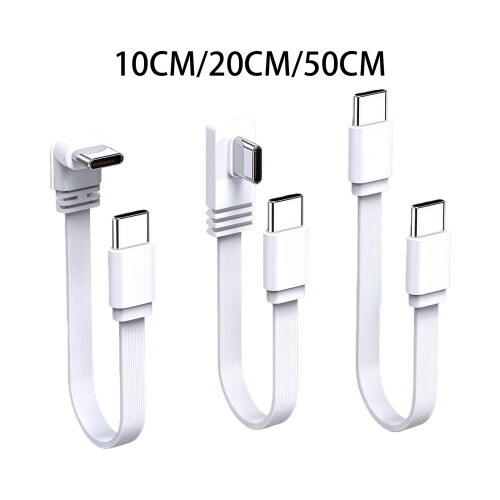 Silicone Short 10/20/50cm Type C to USB C-50CM Eunuch Liwan 2