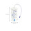 Sacs de jambe de drainage de sac de-sachet d'urine 500ml 4