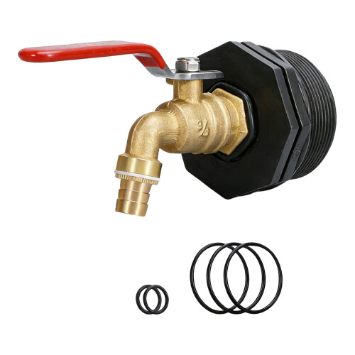 Robinet d'irrigation en laiton pour jardins,- Plastique