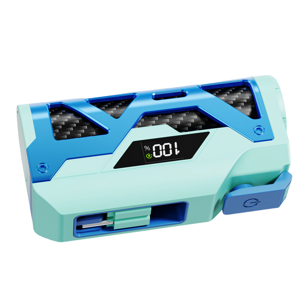 Interchangeable 21700 Battery Case With Usb Type C Port- Blue 7704001135404