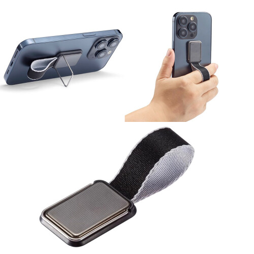 Secure Phone Holder Featuring Metal Construction for-Silver 2
