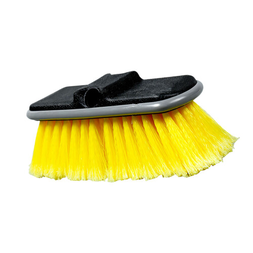 Convenient Water Stream Car Wash Brush Head Featuring Gentle