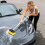 Convenient Water Stream Car Wash Brush Head Featuring Gentle 7