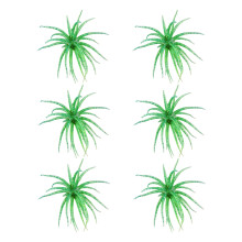 6Pcs Fishing Sea Urchin Lures Easy Operate Slow Sinking-Green