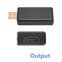 10X USB to CVBS RCA Video Output Adapter Box Interface Connect to Monitor Display Device for Android Radio Multimedia(B)