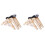 2X Wooden Walking Spider Robot Bionic Spider Robot DIY Assemble Model Science Technology Experiment Kit 1