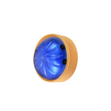 Extra Large Dumpling Press Ball Cute Look Sensory Stress-Blue