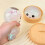 Playful Steamed Bun Simulation Hand Press Toy Elastic-White 7