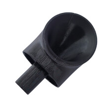 Lightweight Plastic Motorhome Water Filling Funnel Cover-Black