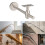 Adjustable Staircase Handrail Bracket Wall-Bend piece 150 4