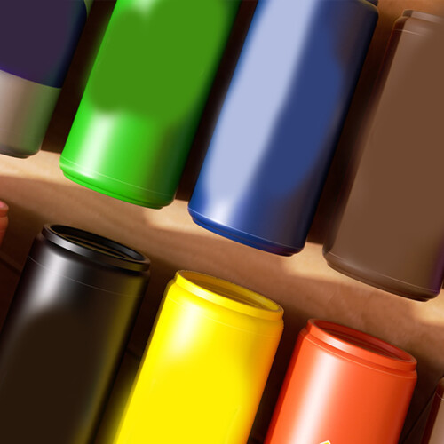 Fun Beverages Color Matching Toy Classification Game Guessing 1