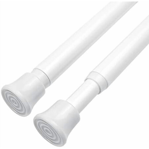 Justerbar spännstång 68–122 cm, 1/2" järn, 4-pack