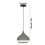 Industrial Pendant Light Fixture Metal Adjustable 1 Pack 3