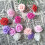 100 pcs Artificial Rose Flowers, PE Foam, 26 cm Diameter, 3