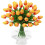 Rózsaszín műtulipánok szárral - 10 db 1