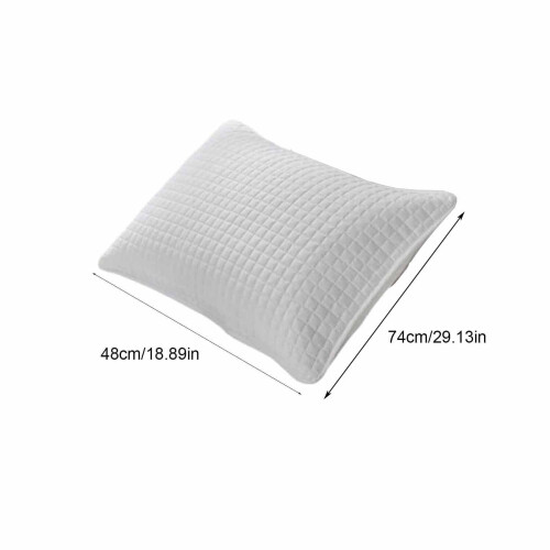 Quilted Flannel Pillowcases with Envelope Closure 2 Pack 2