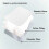 Cotton Pillow Protector Hypoallergenic Full Wrap White 5