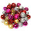 Plastic Christmas Balls Blue 1.18 Inch 24 Pack 5