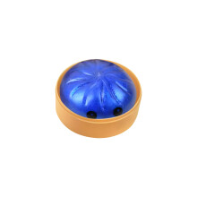 Schattig knijpspeeltje in de vorm van een broodje met-Blauw