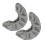 Ice Skate Soles Covers Skate Soles Protector Guards-Gray L 1