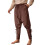 Herren-Piratenhose, mittelalterliche-braun S 1