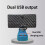 Arbeitsleuchte mit 90-W-Helligkeit, doppelter-4 Zoll 2